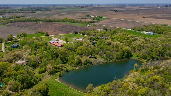 9.89 Acres of Residential Land with Home for Sale in Boone, Iowa