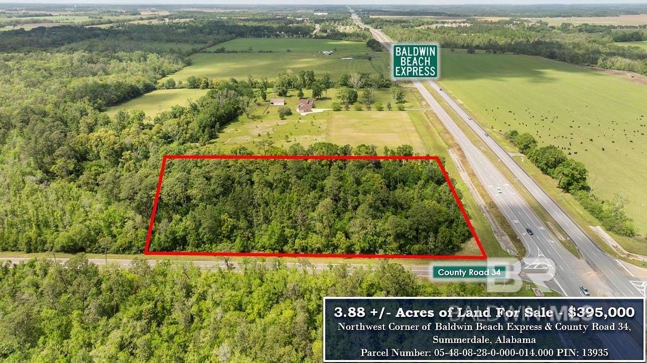 4 Acres of Land for Sale in Summerdale, Alabama