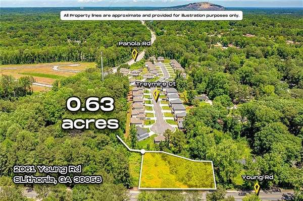 0.63 Acres of Residential Land for Sale in Lithonia, Georgia