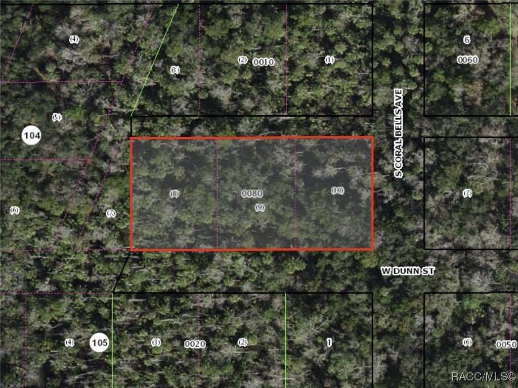 0.84 Acres of Residential Land for Sale in Homosassa, Florida