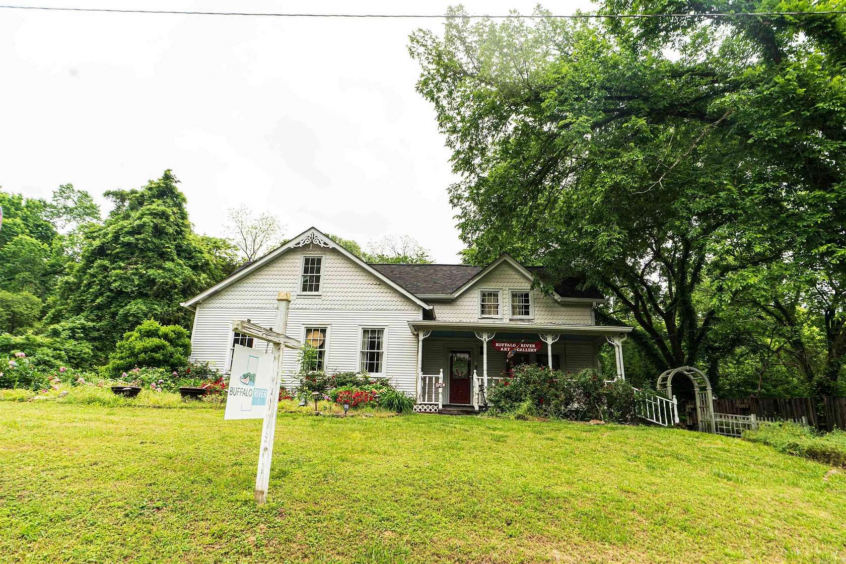 2 Acres of Residential Land with Home for Sale in Gilbert, Arkansas