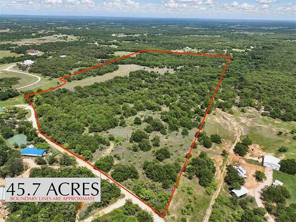 45.7 Acres of Land for Sale in Paradise, Texas