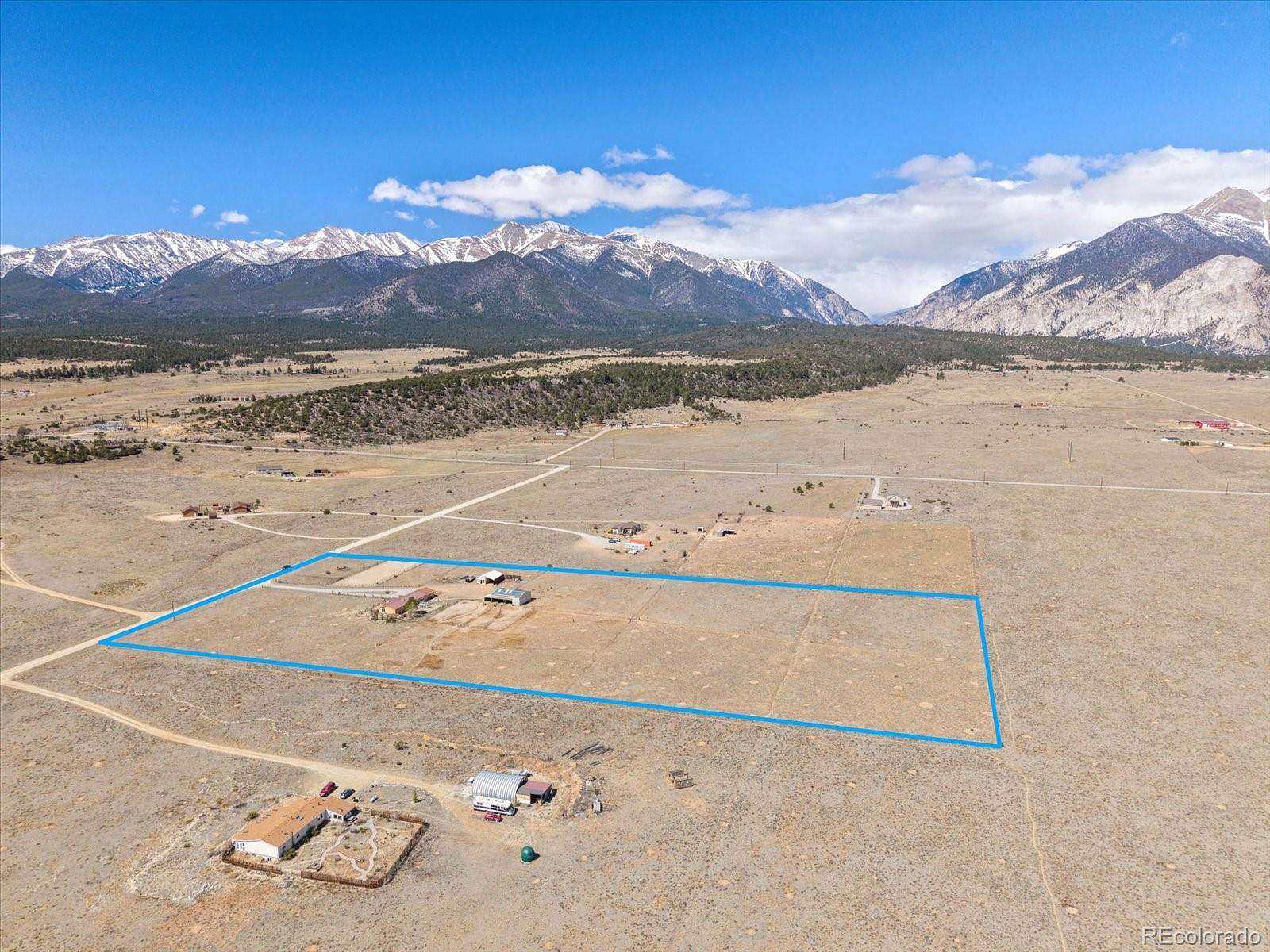 12.9 Acres of Land with Home for Sale in Nathrop, Colorado
