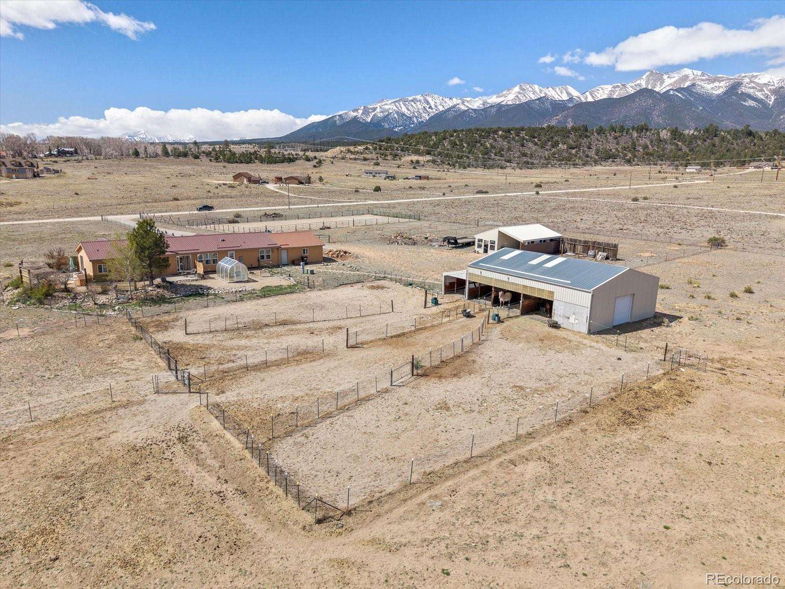 12.9 Acres of Land with Home for Sale in Nathrop, Colorado