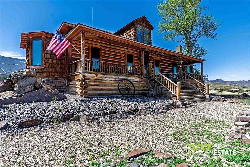 33.3 Acres of Land with Home for Sale in Cody, Wyoming