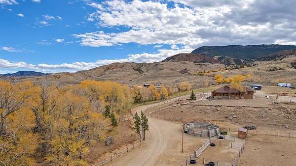 33.3 Acres of Land with Home for Sale in Cody, Wyoming