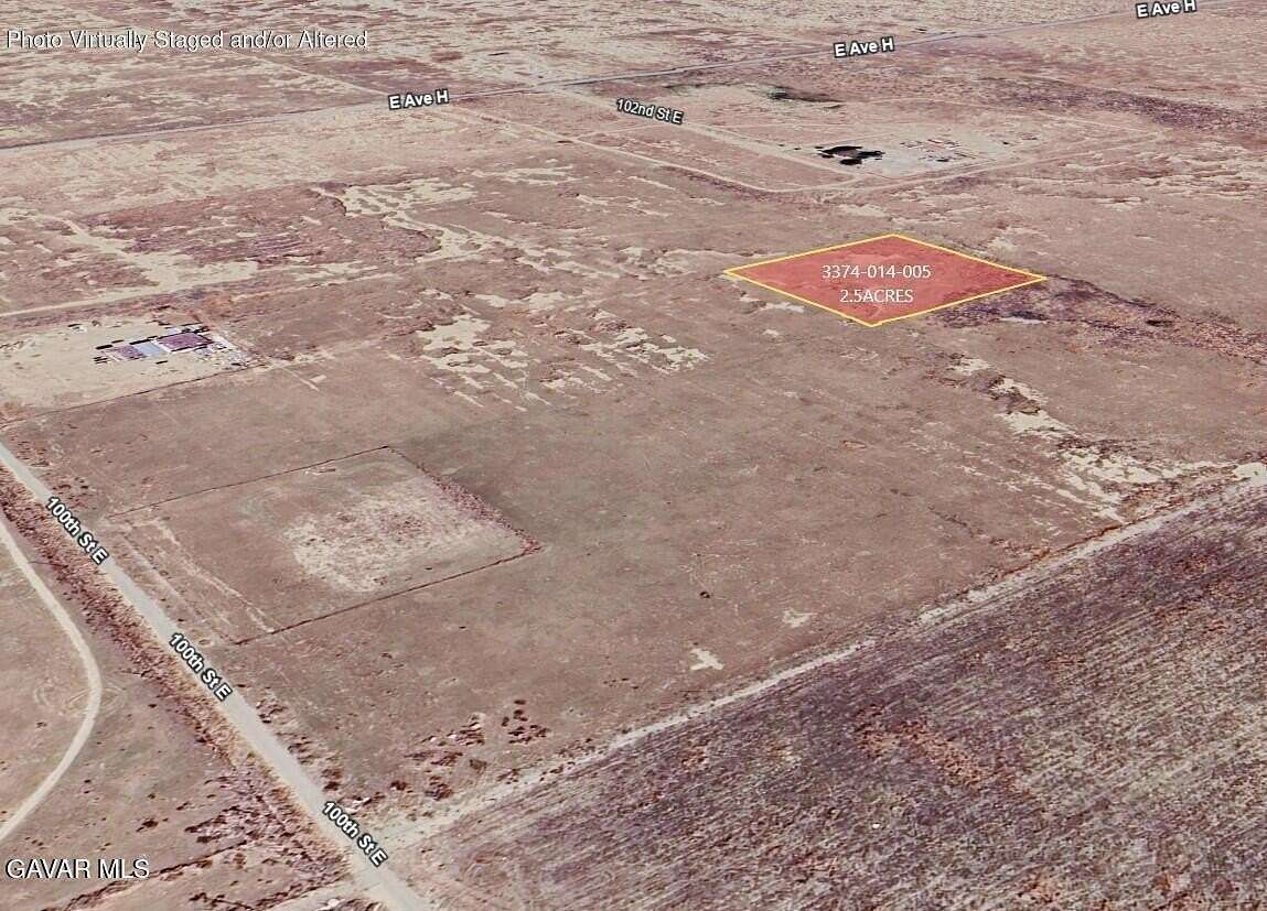 2.51 Acres of Land for Sale in Lancaster, California