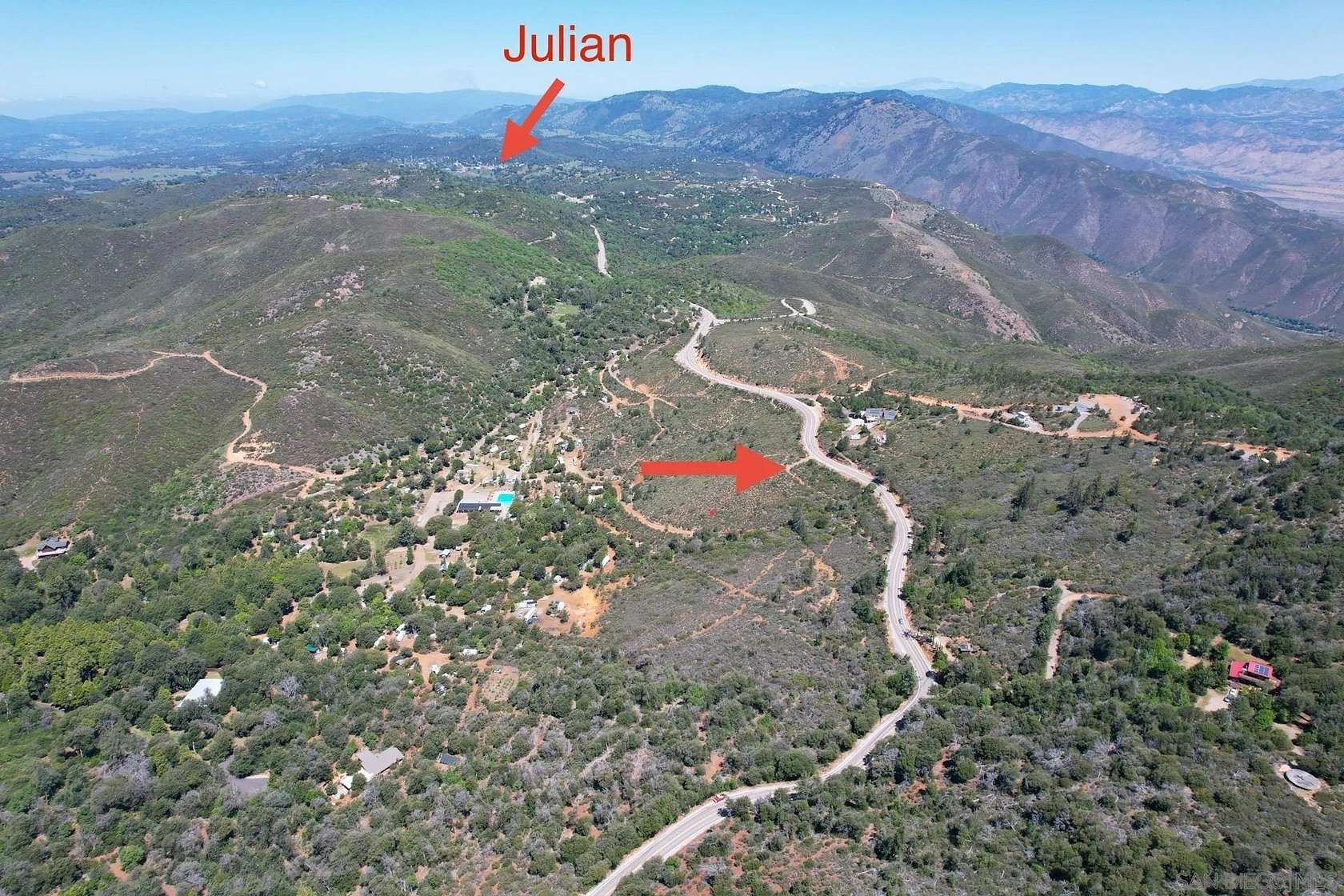 4 Acres of Residential Land for Sale in Julian, California