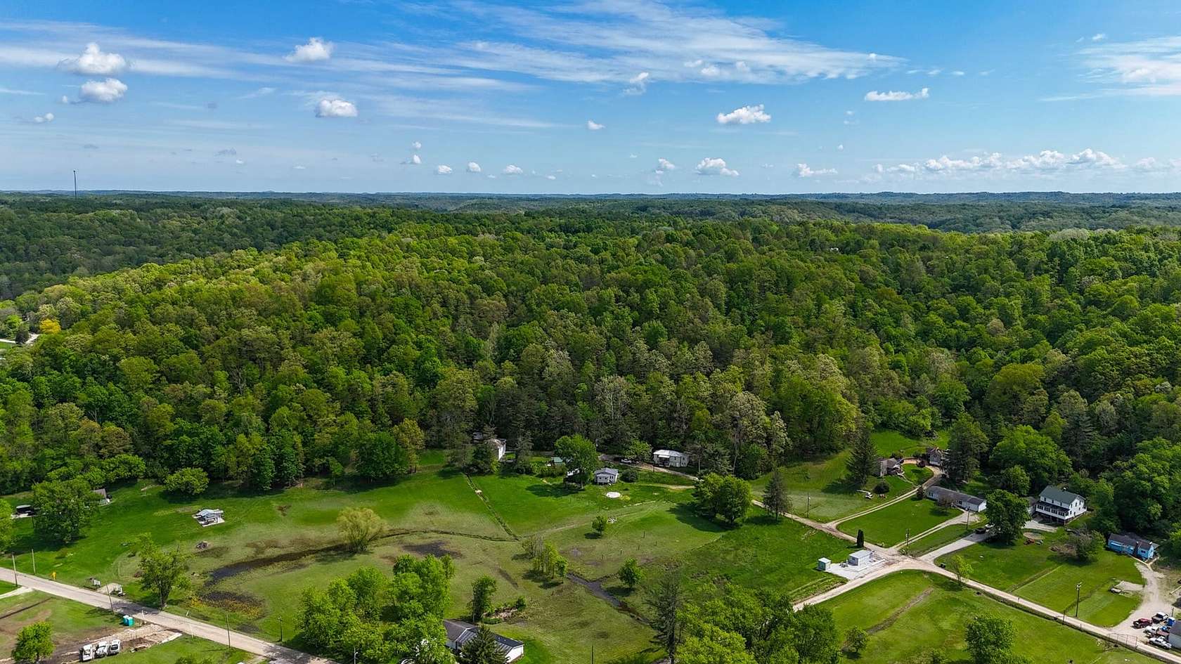 10 Acres of Land with Home for Sale in Glouster, Ohio