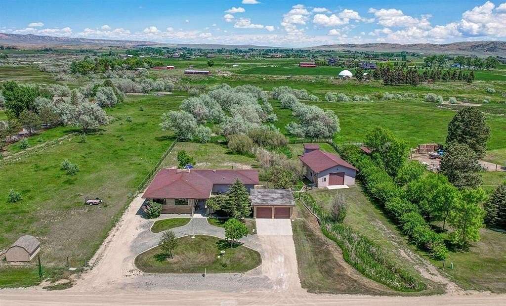 3 Acres of Residential Land with Home for Sale in Cody, Wyoming