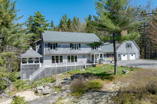 11 Acres of Recreational Land with Home for Sale in Mount Desert Town, Maine