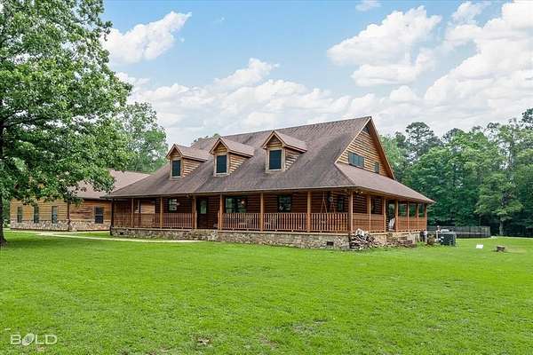 5 Acres of Residential Land with Home for Sale in Cotton Valley, Louisiana