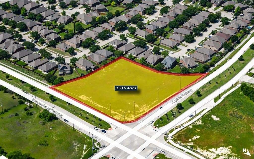 2.5 Acres of Commercial Land for Sale in McKinney, Texas