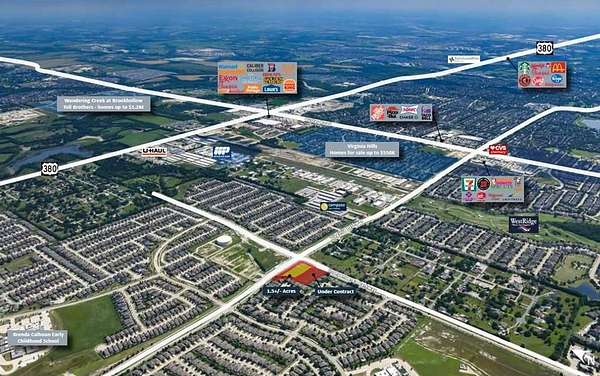 2.5 Acres of Commercial Land for Sale in McKinney, Texas