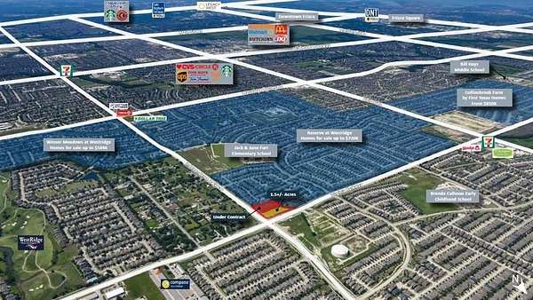 1.5 Acres of Commercial Land for Sale in McKinney, Texas