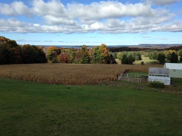 76.1 Acres of Agricultural Land with Home for Sale in Beulah, Michigan