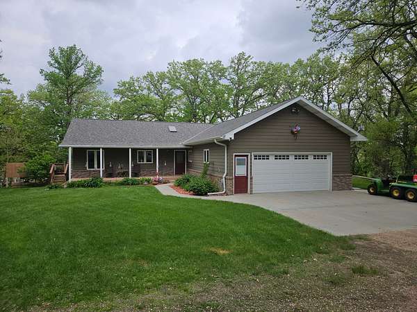 8.9 Acres of Land with Home for Sale in Valentine, Nebraska