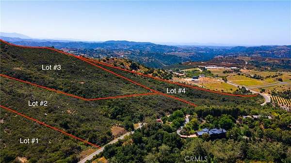 9.29 Acres of Land for Sale in Temecula, California