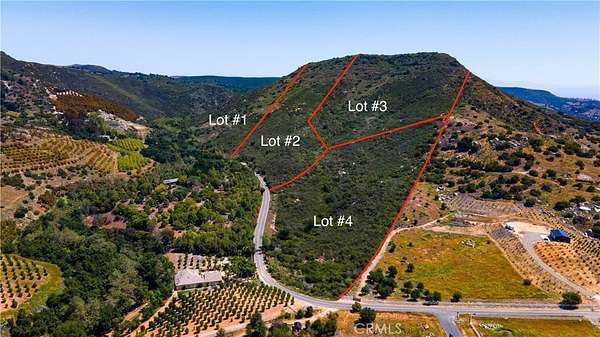 9.1 Acres of Land for Sale in Temecula, California