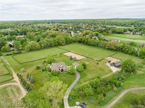 10.1 Acres of Land with Home for Sale in Milford, Michigan