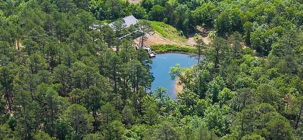 142 Acres of Recreational Land with Home for Sale in Tuskahoma, Oklahoma