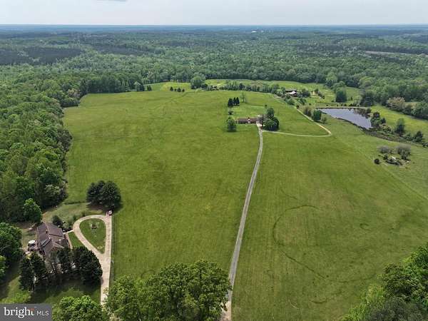 170 Acres of Agricultural Land with Home for Sale in Spotsylvania, Virginia