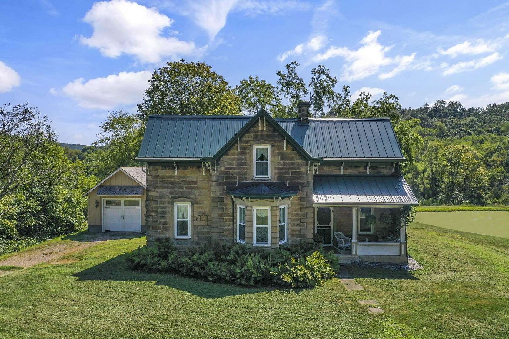 12.5 Acres of Land with Home for Sale in New Plymouth, Ohio