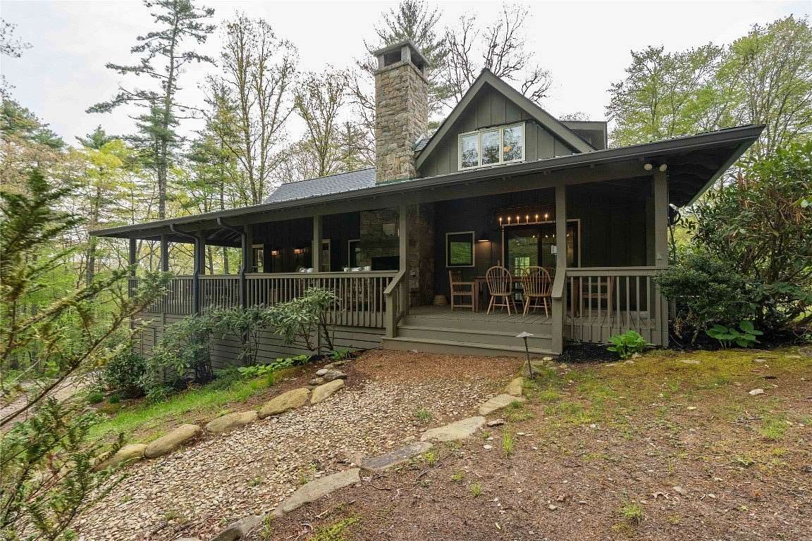 9.74 Acres of Residential Land with Home for Sale in Cashiers, North Carolina