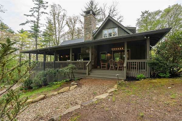 9.74 Acres of Residential Land with Home for Sale in Cashiers, North Carolina