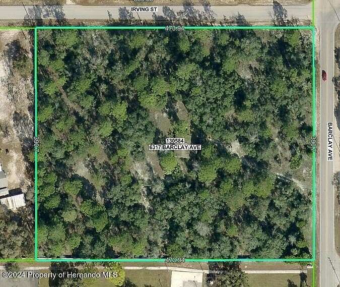 4.3 Acres of Residential Land for Sale in Spring Hill, Florida