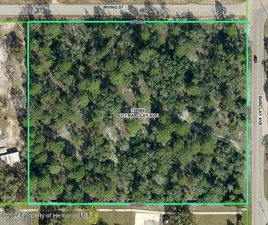 4.3 Acres of Residential Land for Sale in Spring Hill, Florida