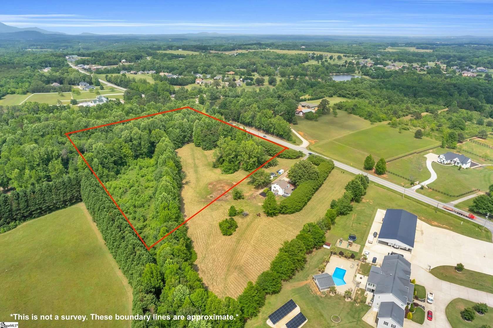 10 Acres of Residential Land for Sale in Landrum, South Carolina