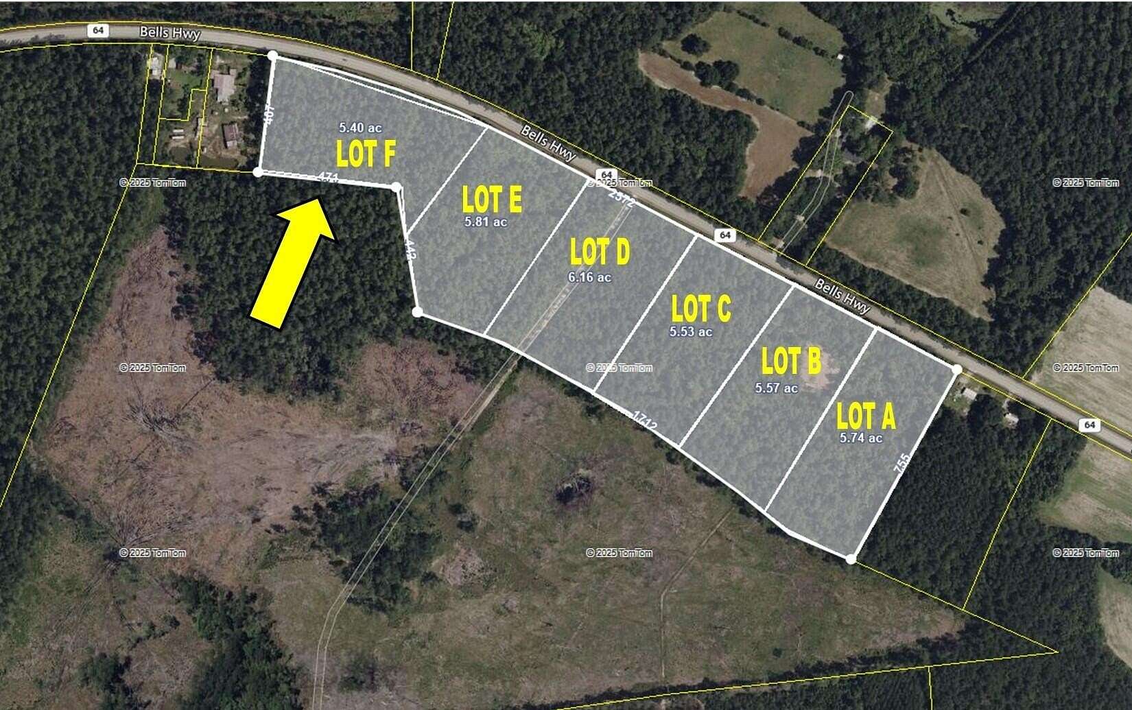 5.4 Acres of Land for Sale in Walterboro, South Carolina