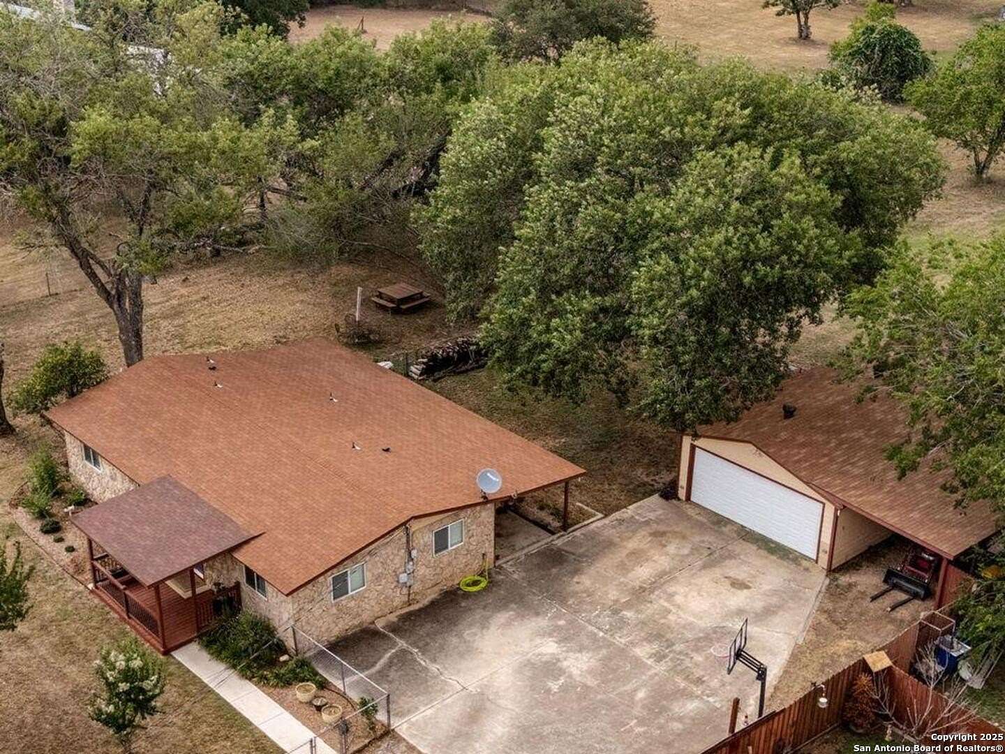 3.54 Acres of Residential Land with Home for Sale in Adkins, Texas