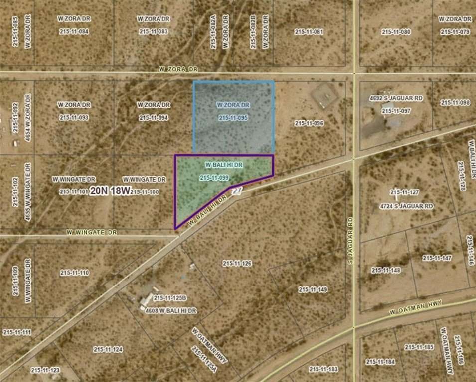 4.46 Acres of Residential Land for Sale in Golden Valley, Arizona