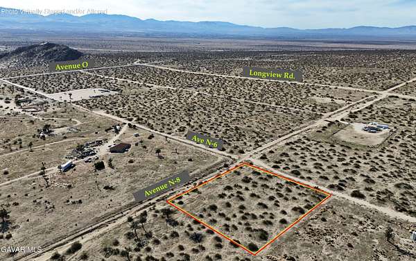 2.5 Acres of Land for Sale in Palmdale, California