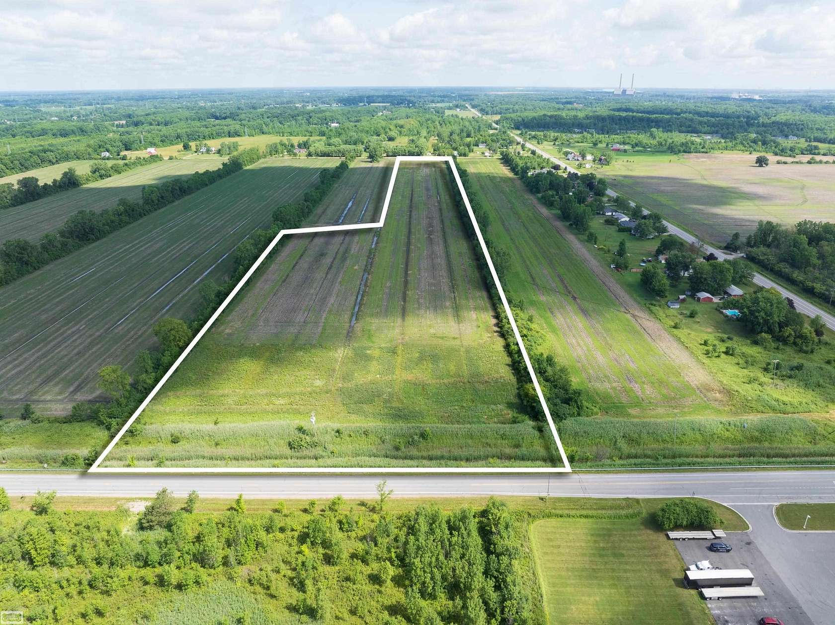 24.7 Acres of Mixed-Use Land for Sale in East China Township, Michigan