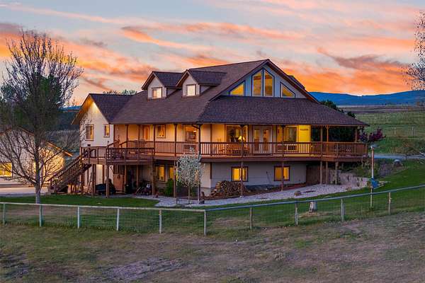 7.4 Acres of Land with Home for Sale in Corvallis, Montana