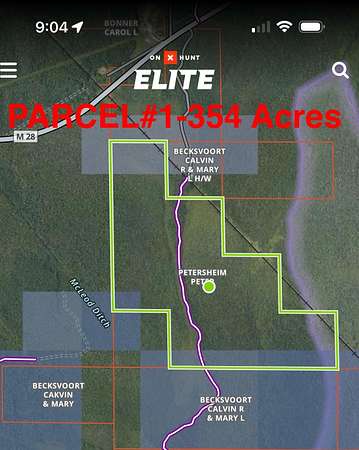 364 Acres of Recreational & Residential Land for Sale in Hulbert Township, Michigan