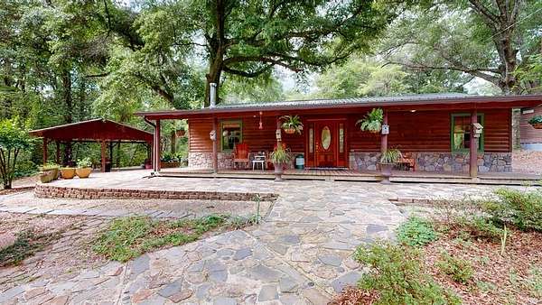 28 Acres of Recreational Land with Home for Sale in Daleville, Alabama