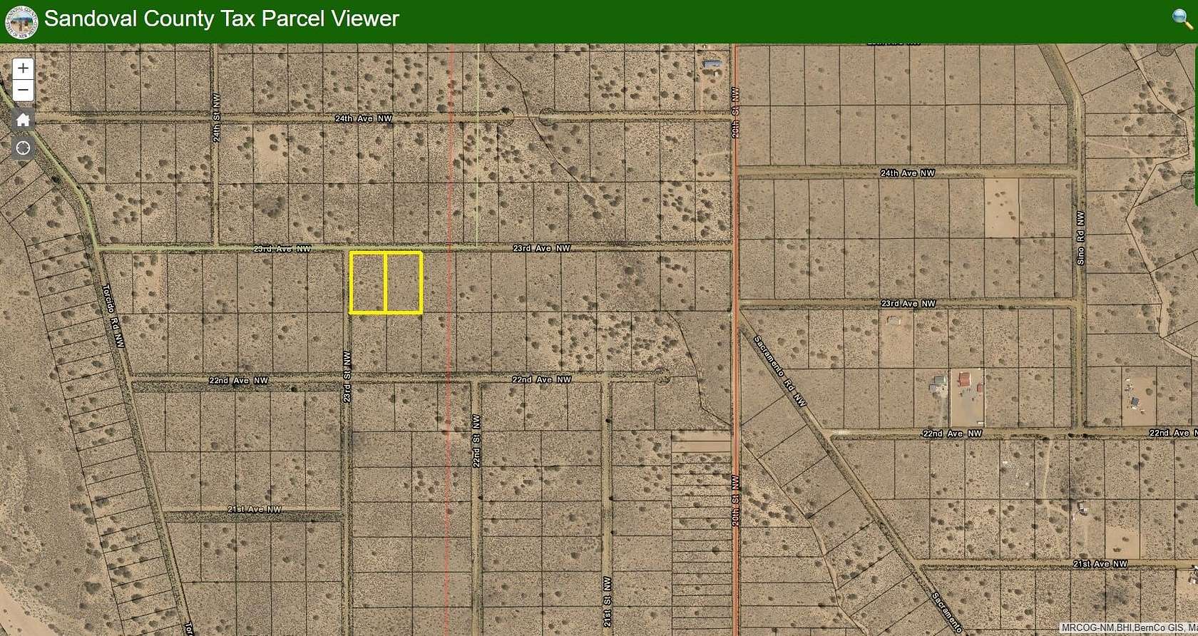2 Acres of Land for Sale in Rio Rancho, New Mexico