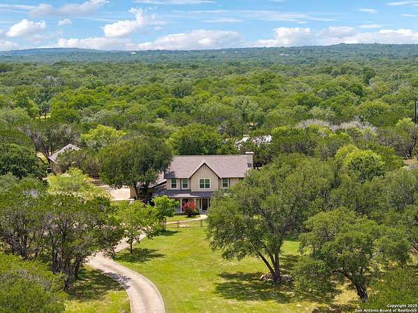 8.63 Acres of Residential Land with Home for Sale in Bulverde, Texas