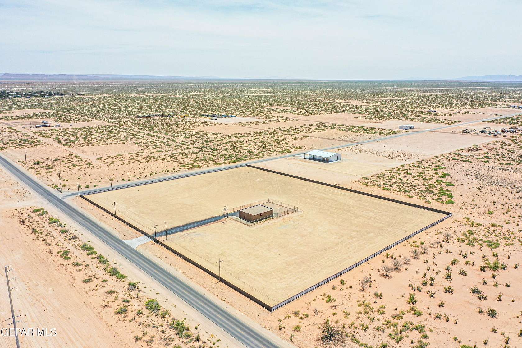 8 Acres of Commercial Land for Lease in Horizon City, Texas