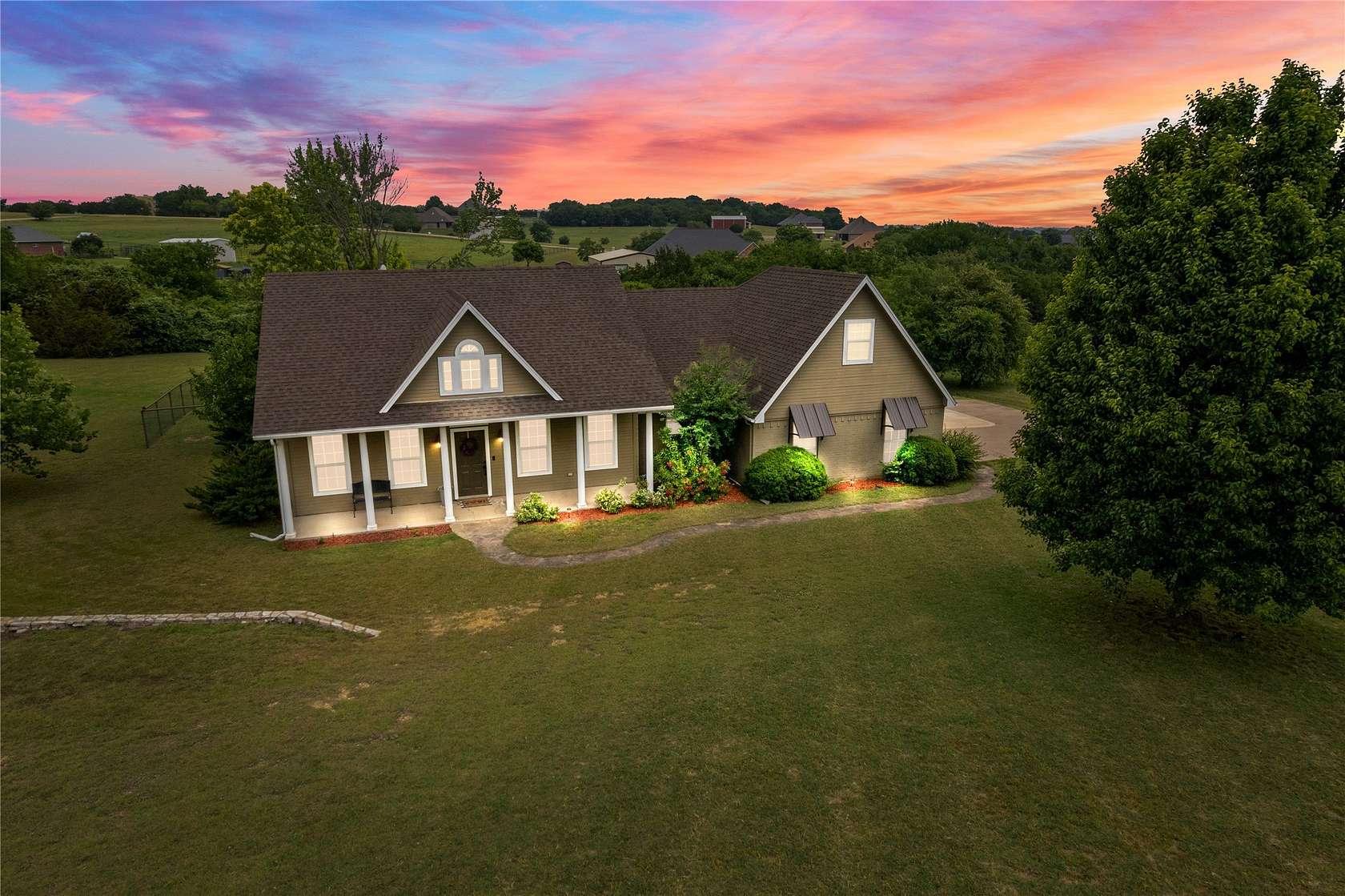 1.76 Acres of Land with Home for Sale in Cresson, Texas
