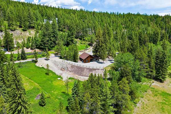 2 Acres of Residential Land with Home for Sale in Whitefish, Montana