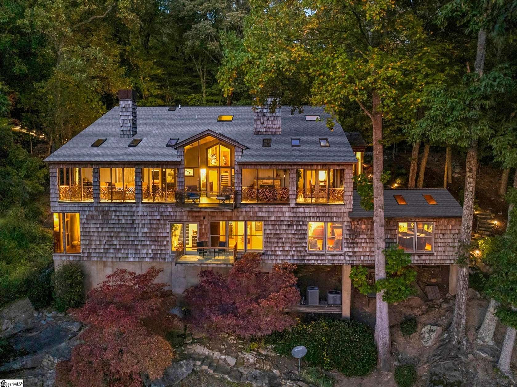 5.23 Acres of Residential Land with Home for Sale in Landrum, South Carolina