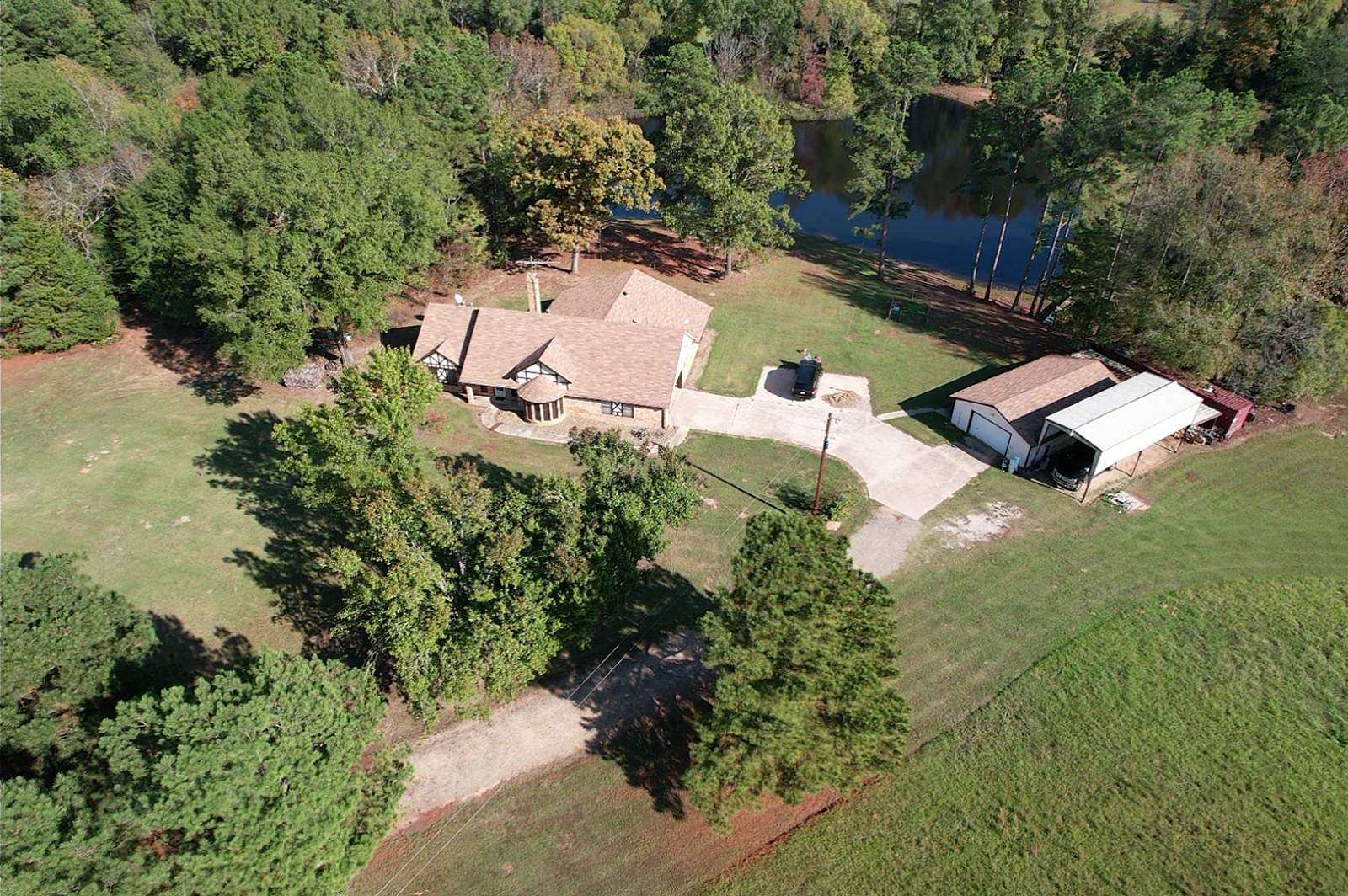 22.4 Acres of Land with Home for Sale in Annona, Texas