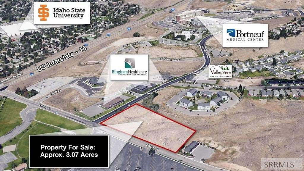 3 Acres of Commercial Land for Sale in Pocatello, Idaho