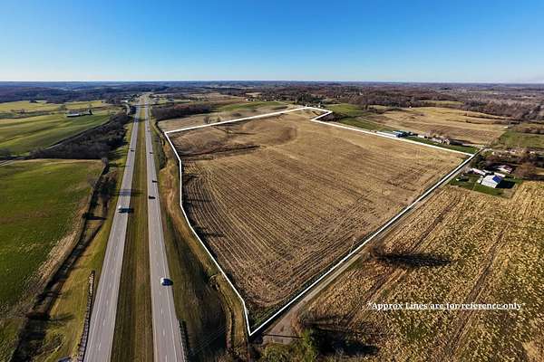 54 Acres of Land for Sale in Bidwell, Ohio