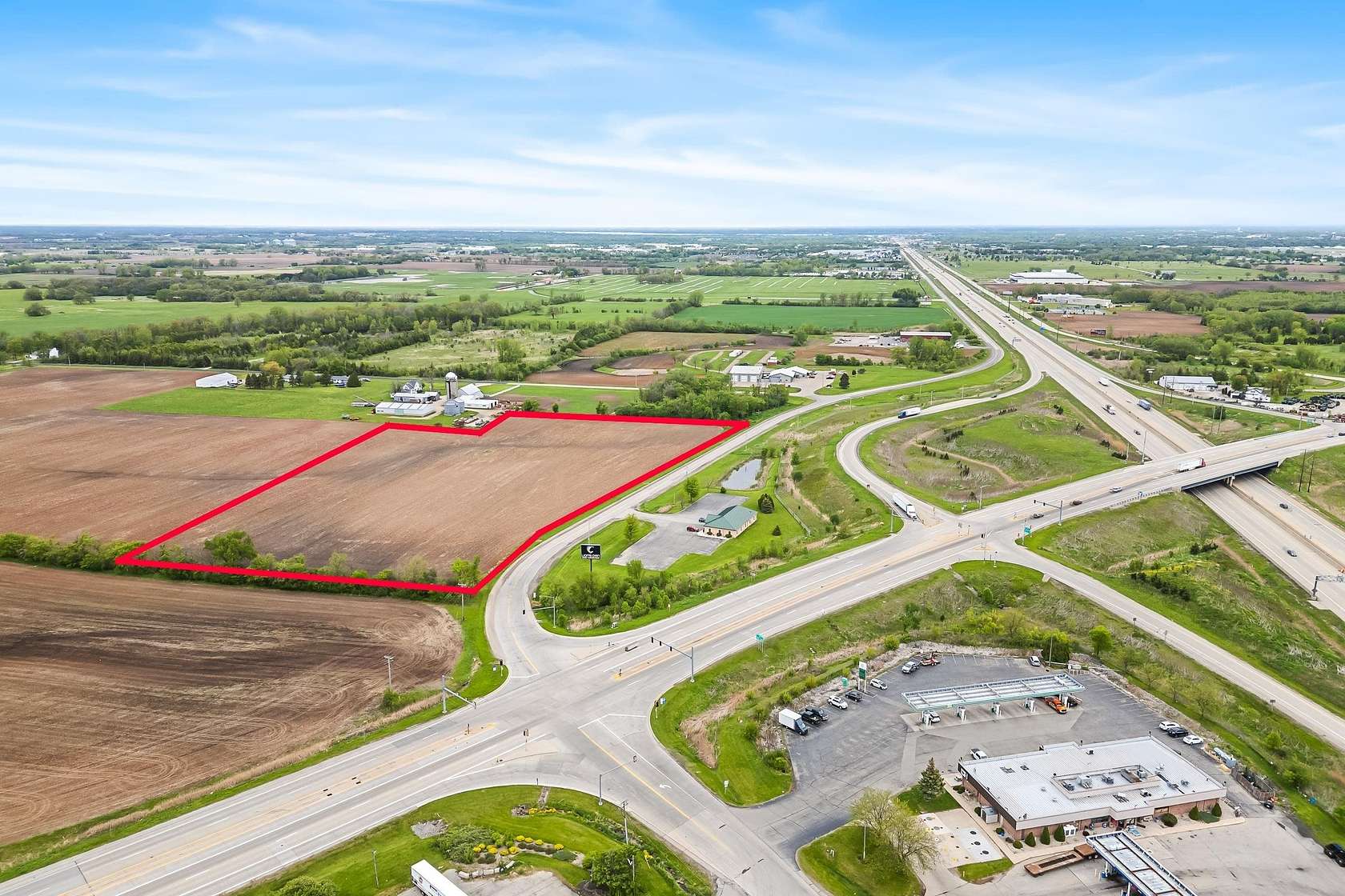 12 Acres of Commercial Land for Sale in Oshkosh, Wisconsin